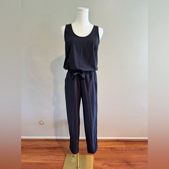 Patagonia Pants - Patagonia Black Sleeveless Drawstring Jumpsuit